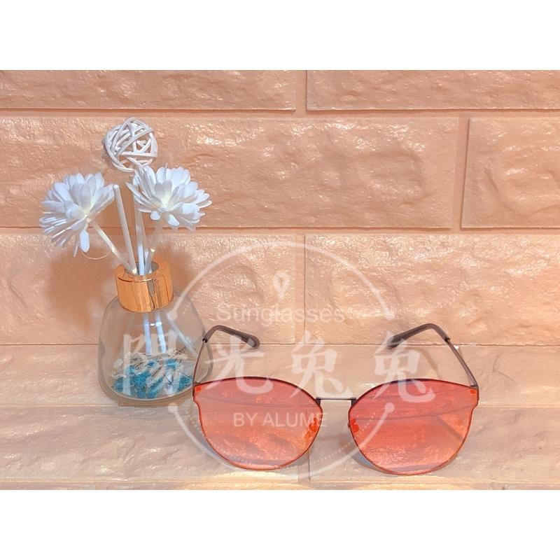 『陽光兔兔🐰』韓版 貓眼框 女版太陽眼鏡  流行款 2022 抗UV 造型太陽眼鏡-細節圖3