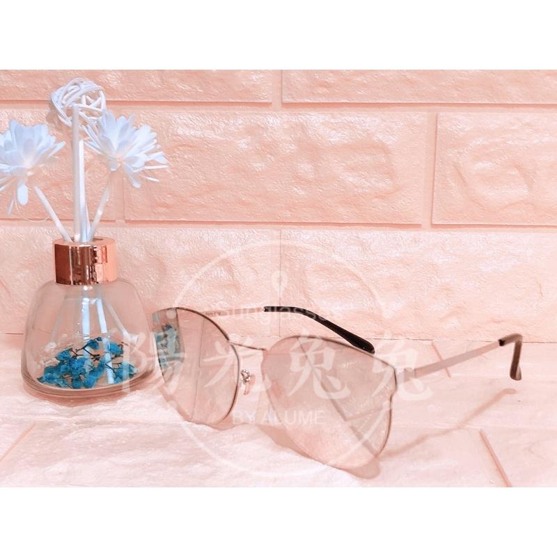 『陽光兔兔🐰』韓版 貓眼框 女版太陽眼鏡  流行款 2022 抗UV 造型太陽眼鏡-細節圖5