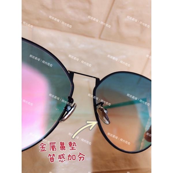 『陽光兔兔🐰』韓版 貓眼框 女版太陽眼鏡  流行款 2022 抗UV 造型太陽眼鏡-細節圖6