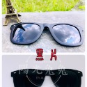 『陽光兔兔🐰』【台灣現貨】黑框墨鏡夾片 防紫外線/防眩光 前掛式太陽眼鏡夾片 可上翻  近視太陽眼鏡 戶外遮陽 釣魚眼鏡-規格圖8
