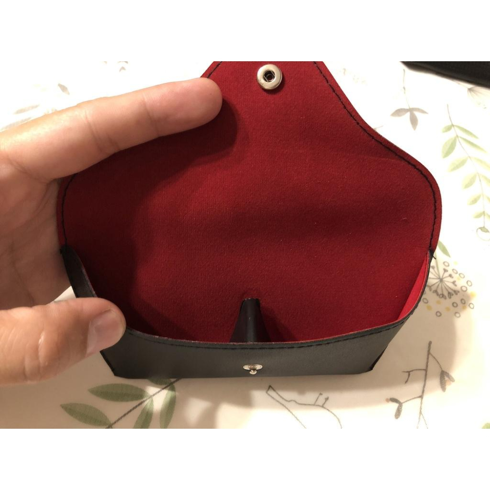 『陽光兔兔🐰』皮革簡易眼鏡包 不可掛皮帶 便攜式眼鏡盒-細節圖5