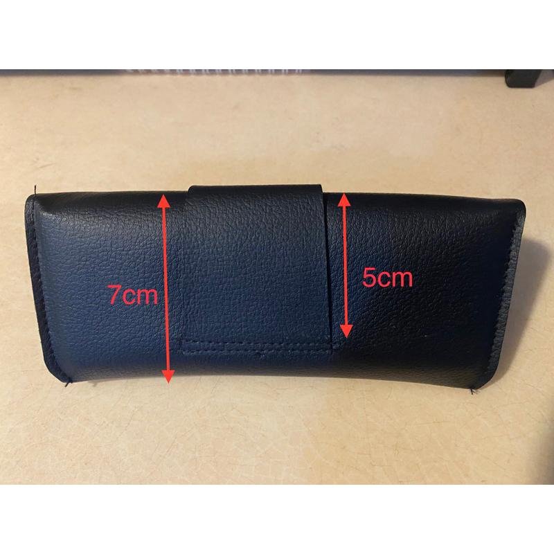 『陽光兔兔🐰』皮質 可掛皮帶 皮革眼鏡盒 硬盒-細節圖5