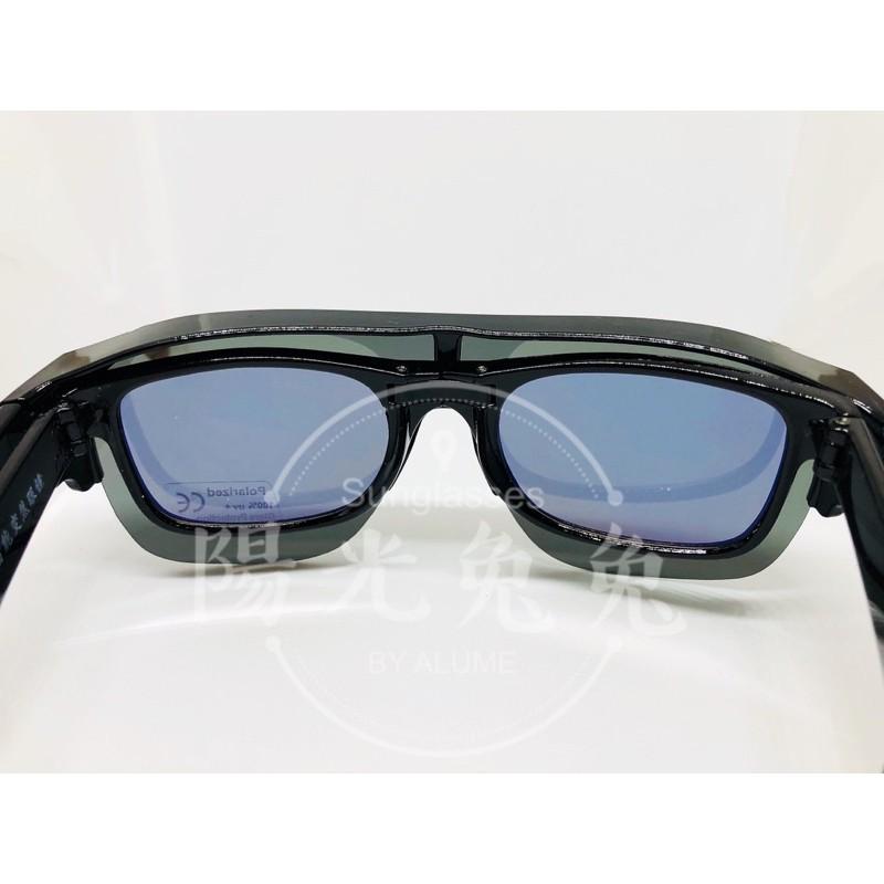 『陽光兔兔🐰』台灣製造🇹🇼 現貨 偏光眼鏡 包覆式偏光眼鏡 近視偏光套鏡 偏光太陽套鏡 墨鏡 UV400 檢驗合格-細節圖3