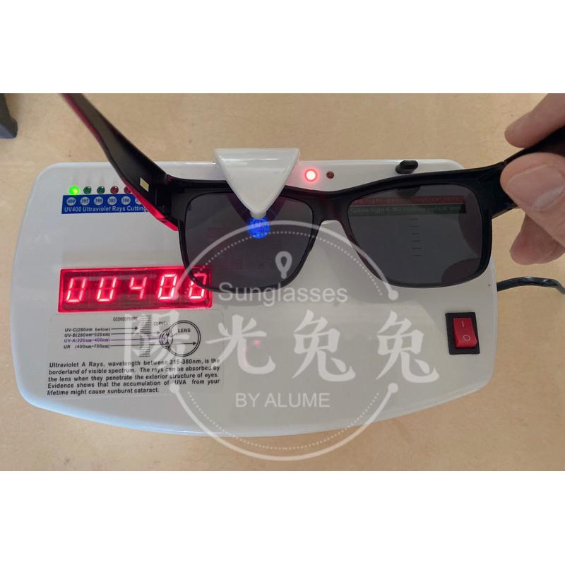 『陽光兔兔🐰』現貨 大框韓版 貓眼  包覆式偏光太陽眼鏡 套鏡 鏡中鏡 抗UV400  開車 釣魚-細節圖2