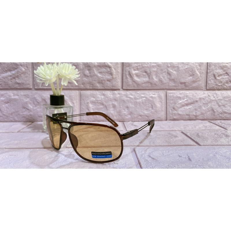 『陽光兔兔🐰』台灣製🇹🇼 現貨  商品介紹如影片 TR90 變色 全視線 偏光太陽眼鏡 記憶塑料 UV400 檢驗合格-細節圖4