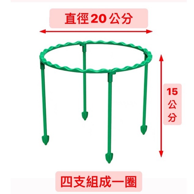 新款 園藝支撐架 園藝支架 可疊加花架 花卉固定 植物支撐桿 花盆支架 花盆圍籬 花盆柵欄 防傾倒-細節圖3