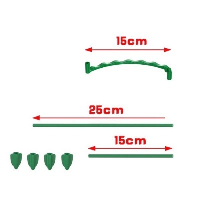 新款 園藝支撐架 園藝支架 可疊加花架 花卉固定 植物支撐桿 花盆支架 花盆圍籬 花盆柵欄 防傾倒-細節圖5