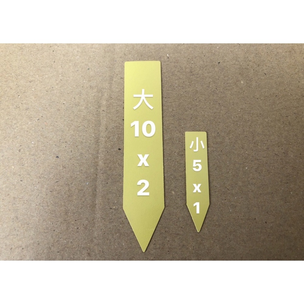 【欣榮園藝資材批發全館599免運】一字標籤 (100入) 植物花牌 植物名牌 多肉標籤 園藝標籤 花卉標籤 防水防曬-細節圖2