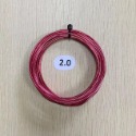 【欣榮園藝599免運】 彩色鋁線 電鍍鋁線 1.0mm ~ 2.5mm 陽極鋁線 折字 彩色鐵絲 工藝鋁線 空鳳材料-規格圖3