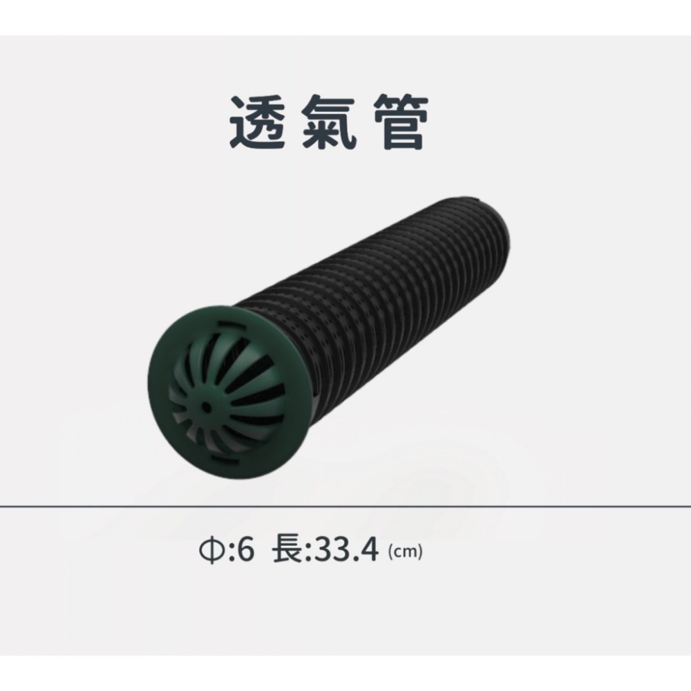 【欣榮園藝599免運】樹根透氣管 2英吋 透氣管 酸素管 含蓋子 連蓋透氣棒 硬式透水管 肥料管 肥料盒 氧氣管 酸素管-細節圖2