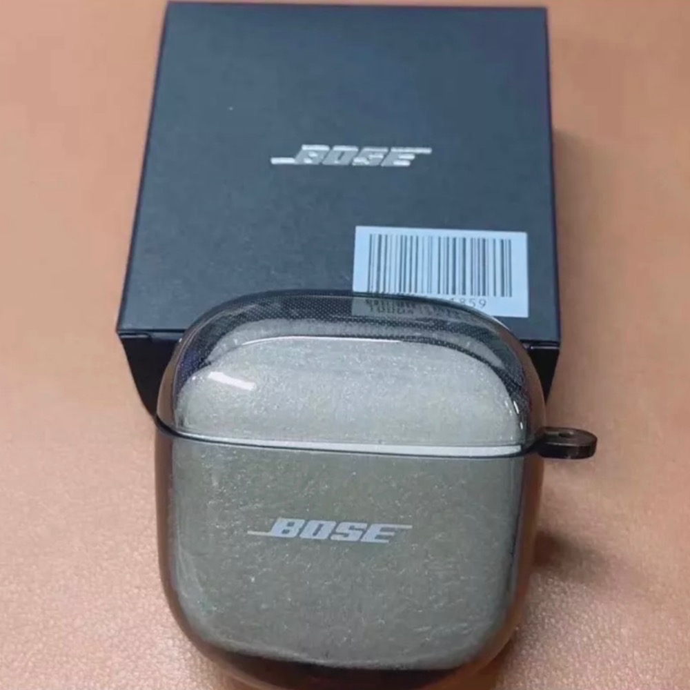 透明保護殼 Bose QC2 QC 大鯊 保護殼 BOSE QuietComfort Earbuds II 透明保護套-細節圖2