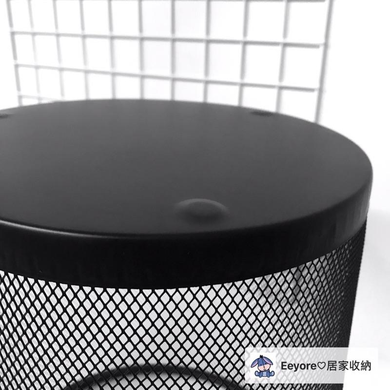 【 工業風垃圾桶 】🗑️ 金屬垃圾桶 網格垃圾桶 鐵網垃圾桶 辦公室垃圾桶 鐵製垃圾桶 鐵網紙簍 廁所 垃圾筒-細節圖5