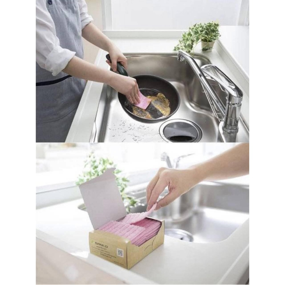 日本製SANKO廚房萬用菜瓜布20枚/盒-細節圖4