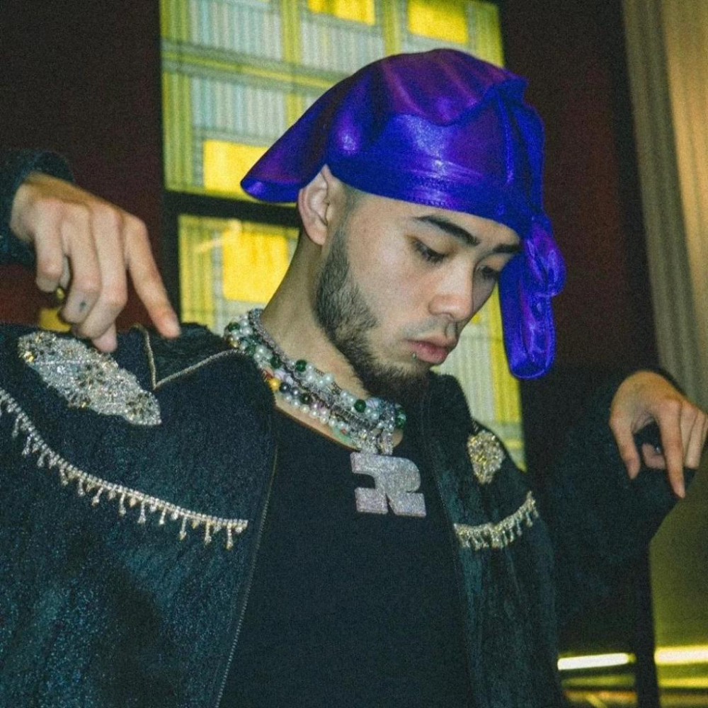 【 𝐂𝐑𝐄𝐀𝐌.𝐋𝐀𝐁 】現貨重磅 Durag 頭巾 THOME同款 透氣服貼自訂款 嘻哈 wave durag-細節圖2