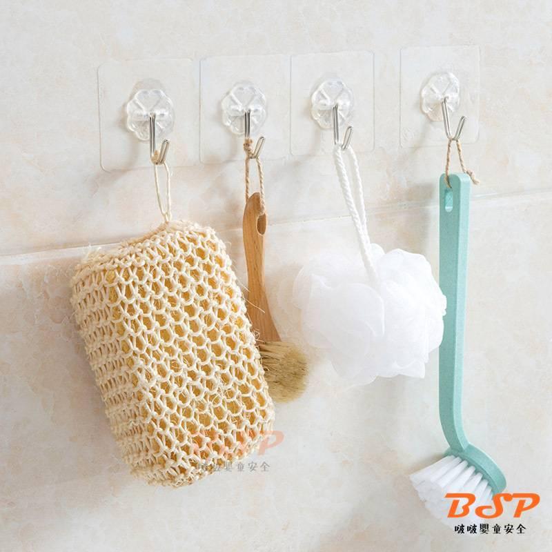 黏貼式 掛勾 掛鉤 掛鈎 強力掛鉤 透明 掛衣勾 黏貼 免釘掛勾 掛鈎 黏貼掛鉤 掛 勾 鉤 免釘 廚房-細節圖3