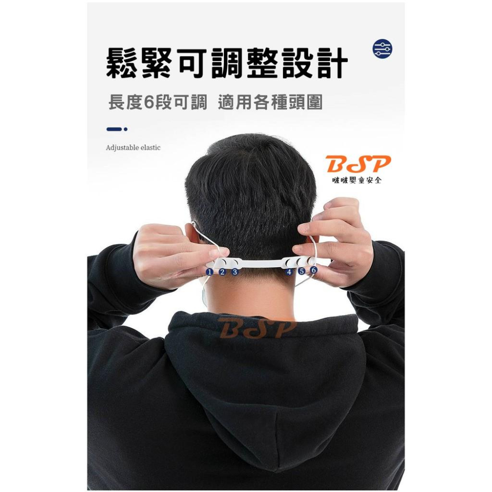 口罩配戴輔助器 口罩佩帶輔助 護耳神器 口罩減壓繩 耳朵掛鉤 護耳神器 口罩輔助器 口罩防勒掛鉤 頭戴式延長扣-細節圖6