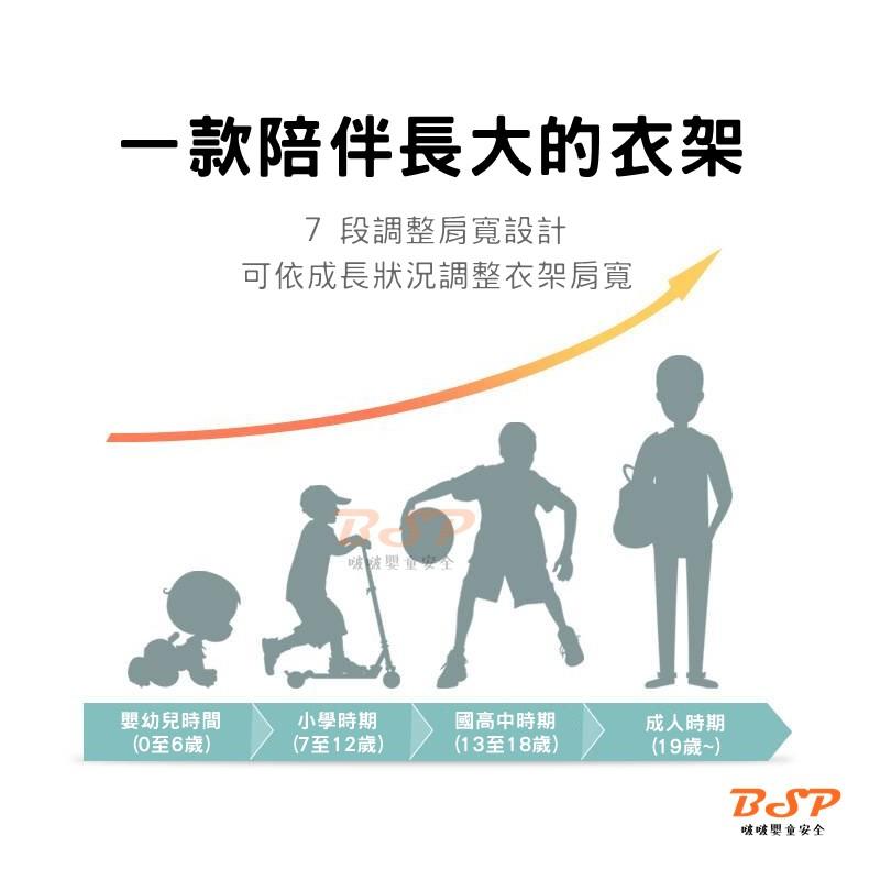 🔥肩寬7段可調整 🔥兒童經典款伸縮衣架 熊頭伸縮衣架 多功能嬰兒 曬衣架 小孩掛衣架 新生兒寶寶晾衣架 防滑 嬰兒衣架-細節圖8