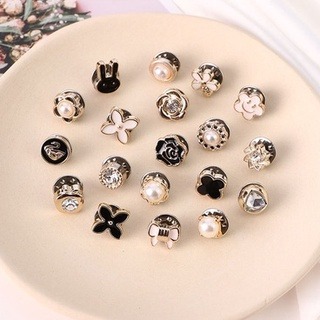 防走光扣 小香風 衣服毛衣襯衫 暗扣 可拆卸暗隱形免縫鈕扣子 帽子/外套/領口/袖口/背包/皮包/鞋子/牛仔 別針 胸針-細節圖2