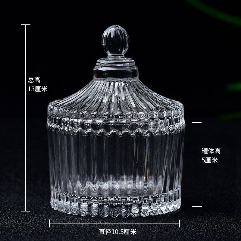 蒙古包 diy手做 手工蠟燭材料 香氛蠟燭杯 玻璃碗 水晶盆 糖果罐 水晶消磁碗 消磁 聚寶盆 玻璃碗 五行水晶碎石-細節圖2