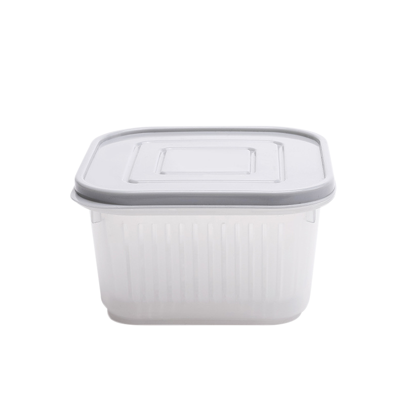 現貨 瀝水保鮮盒 保鮮盒瀝水 瀝水籃保鮮盒 蔬菜保鮮盒 雙層瀝水保鮮盒 瀝水盒 老婆叫我買-細節圖10