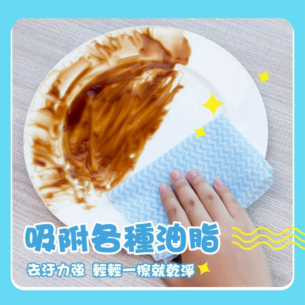 現貨 魔術去污免洗抹布 一次性抹布 拋棄式抹布 擦碗布 拋棄式 可重複利用 多功能環保去汙吸水-細節圖2