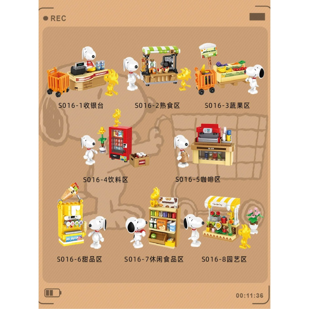 現貨 史努比盲盒積木 正版授權 2024 最新版 第一代到第三代都有  史努比公仔 送禮 生日禮物 情人節禮物-細節圖6