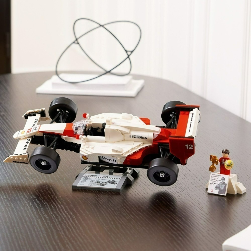 現貨  LEGO 麥拉倫 賽車 正版授權Icons 10330McLaren MP4/4 & Ayrton Senna-細節圖2