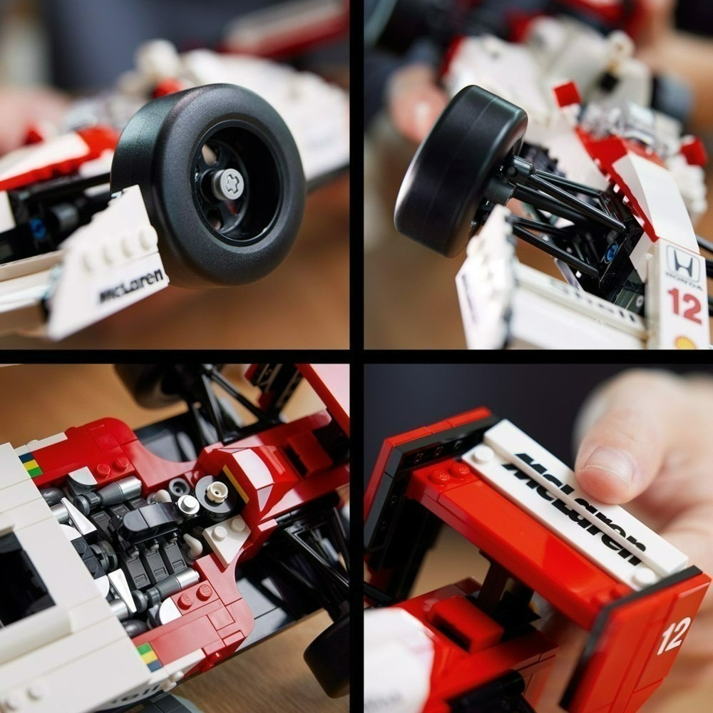 現貨  LEGO 麥拉倫 賽車 正版授權Icons 10330McLaren MP4/4 & Ayrton Senna-細節圖6