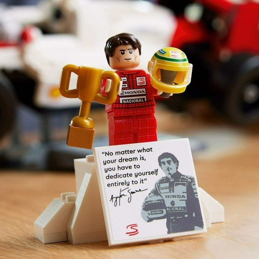 現貨  LEGO 麥拉倫 賽車 正版授權Icons 10330McLaren MP4/4 & Ayrton Senna-細節圖7