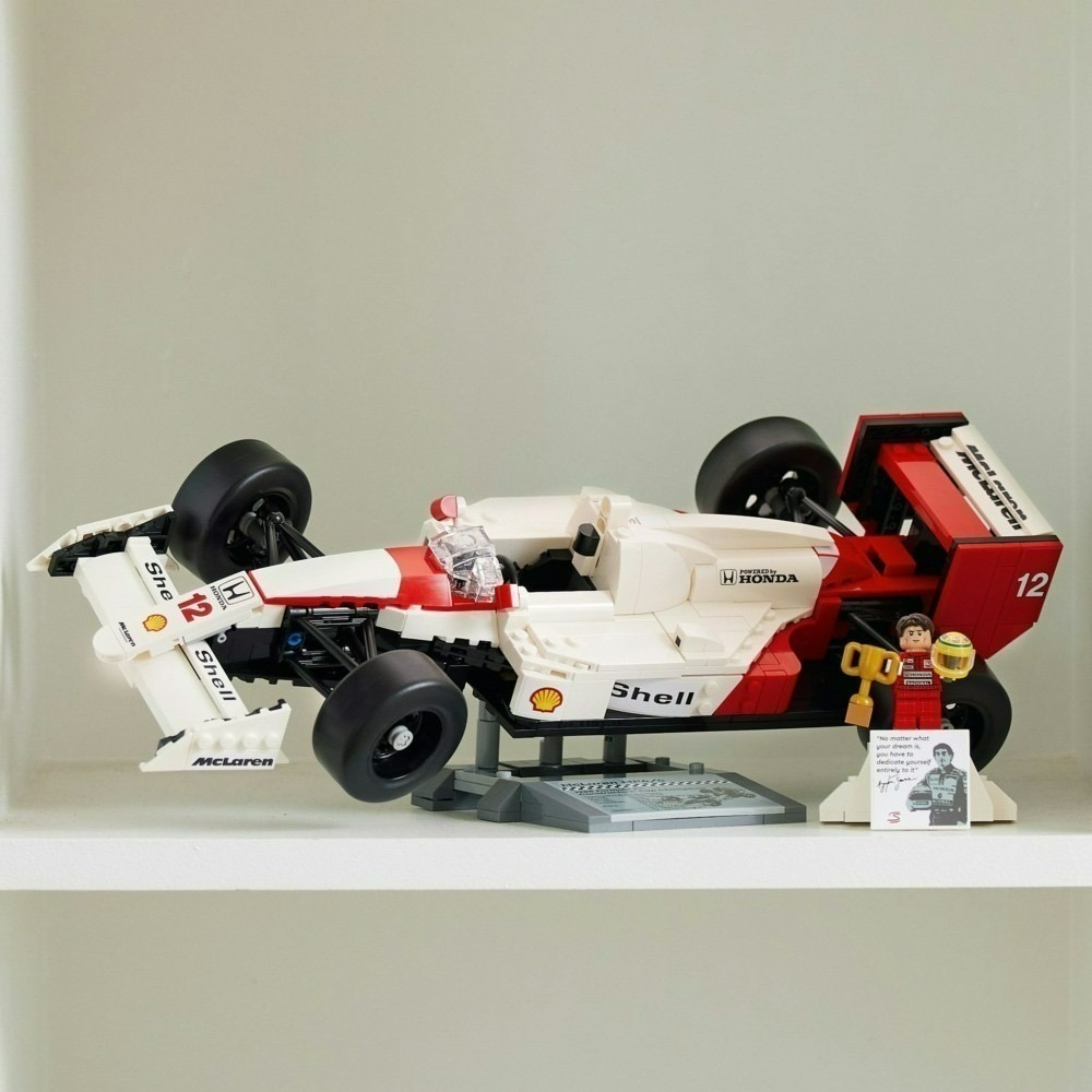 現貨  LEGO 麥拉倫 賽車 正版授權Icons 10330McLaren MP4/4 & Ayrton Senna-細節圖9