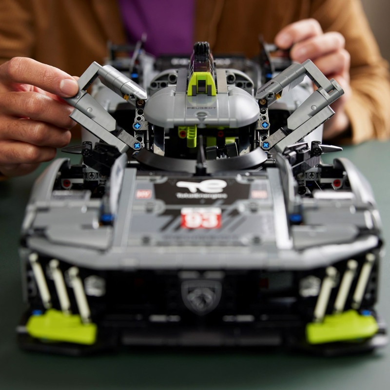 現貨 LEGO 42156 PEUGEOT 9X8 利曼24小時耐力賽 混合動力超級賽車-細節圖5