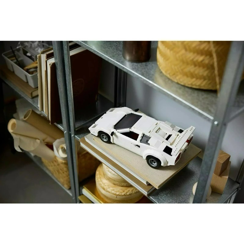 【羽宙丸文具】現貨LEGO 樂高 10337 藍寶堅尼 Countach 5000 Quattrovalvole-細節圖3