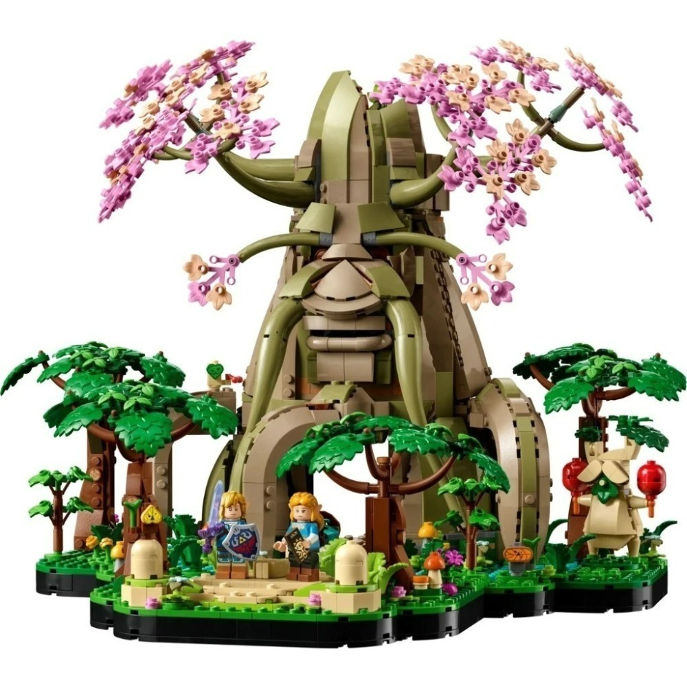 【羽宙丸文具】現貨LEGO 樂高 77092 薩爾達傳說 德庫樹2in1 Great Deku Tree Zelda-細節圖3