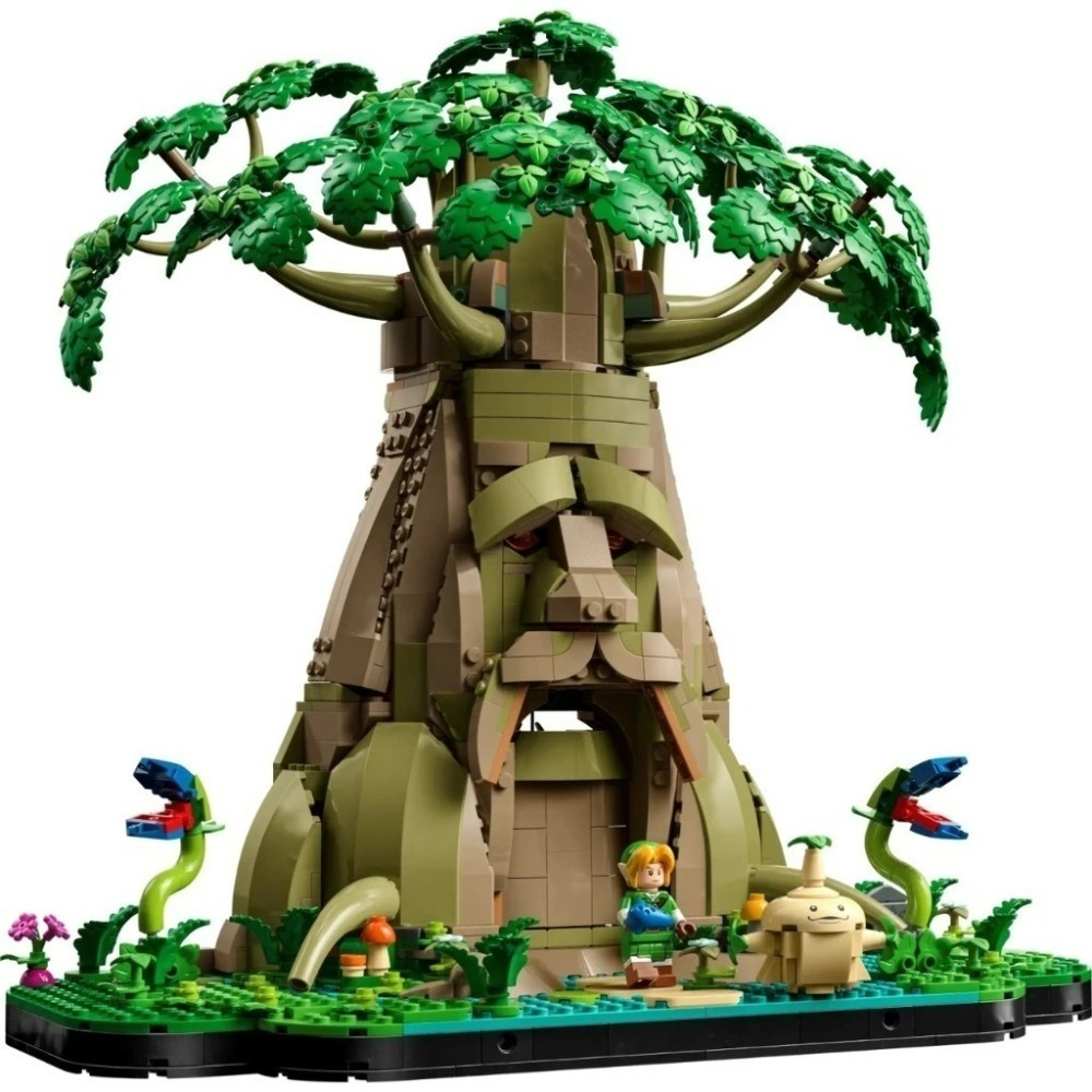 【羽宙丸文具】現貨LEGO 樂高 77092 薩爾達傳說 德庫樹2in1 Great Deku Tree Zelda-細節圖4