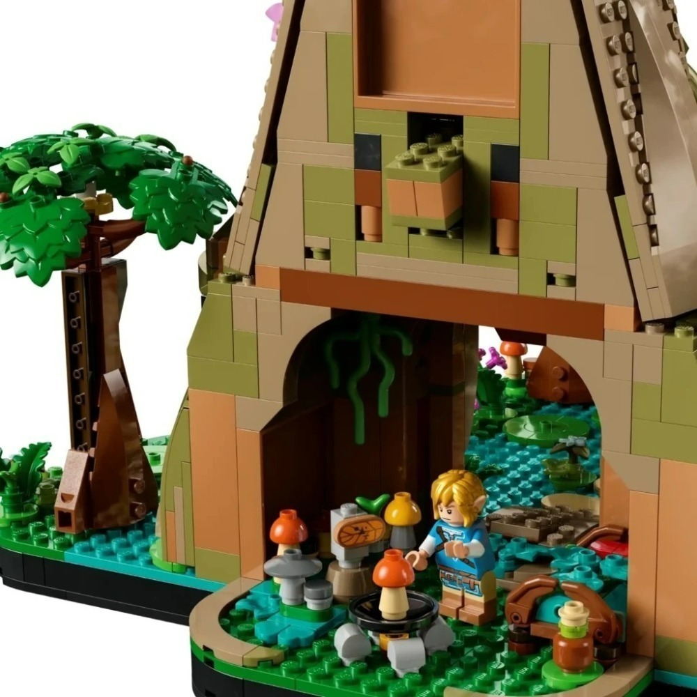 【羽宙丸文具】現貨LEGO 樂高 77092 薩爾達傳說 德庫樹2in1 Great Deku Tree Zelda-細節圖6