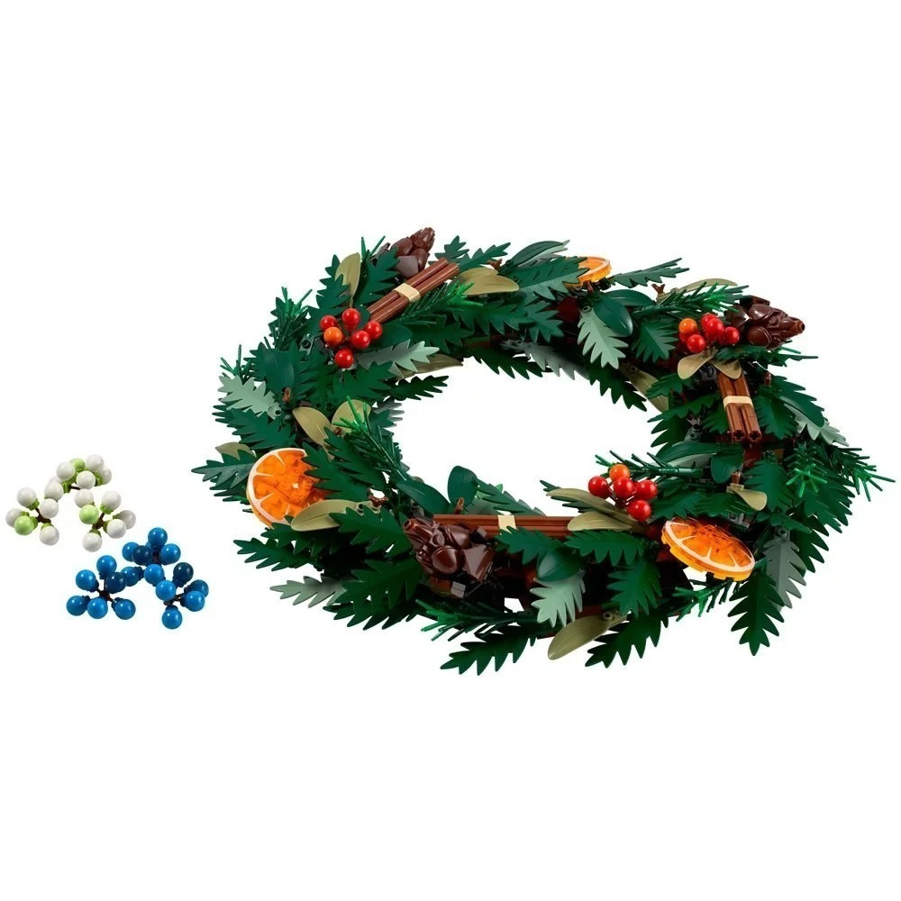 【羽宙丸文具】 LEGO 樂高® Icons系列 10340 花圈 Wreath 十月新品-細節圖3