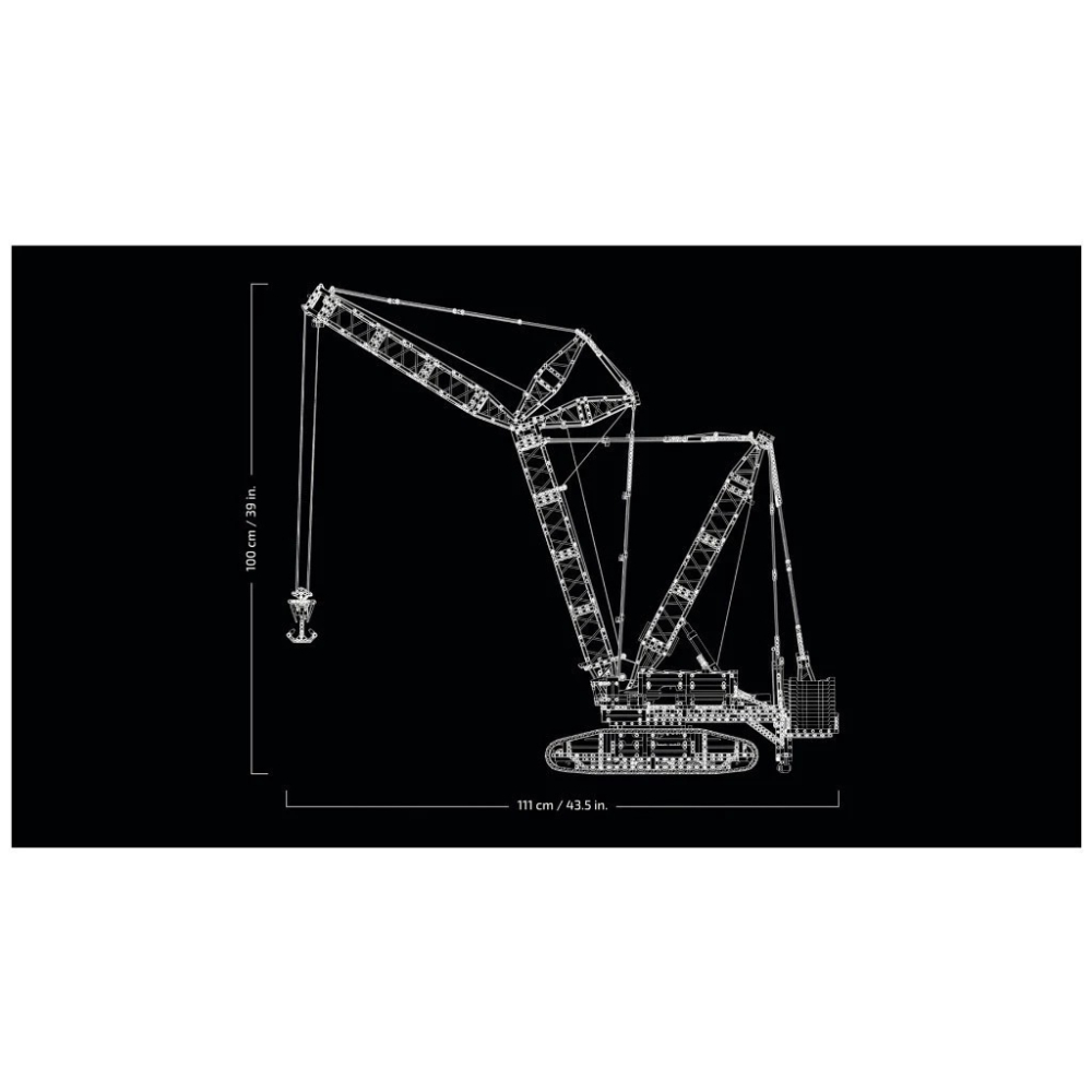 【羽宙丸文具】現貨LEGO Technic系列 42146 Liebherr 履帶式起重機-細節圖5