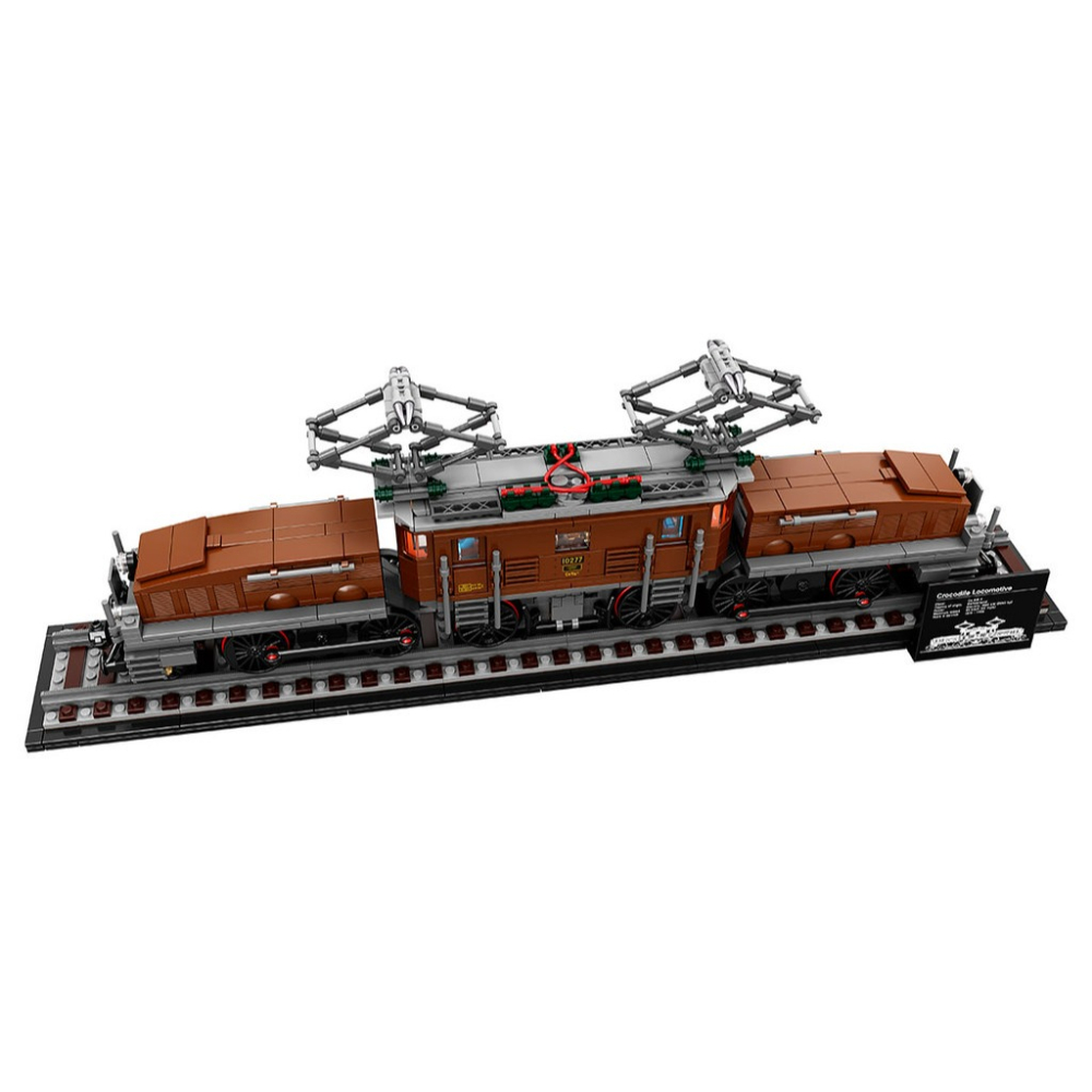 【羽宙丸文具】現貨LEGO Creator Expert系列 10277 Crocodile Locomotive-細節圖3