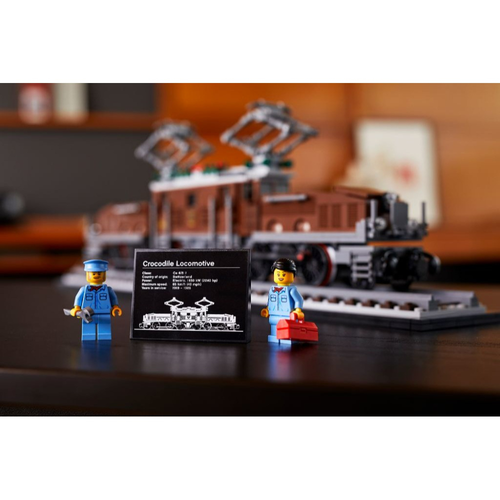 【羽宙丸文具】現貨LEGO Creator Expert系列 10277 Crocodile Locomotive-細節圖5