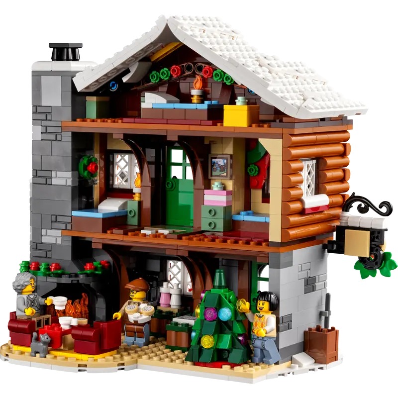 【羽宙丸文具】現貨LEGO 樂高 10325 ICONS 高山小屋 Alpine Lodge-細節圖4