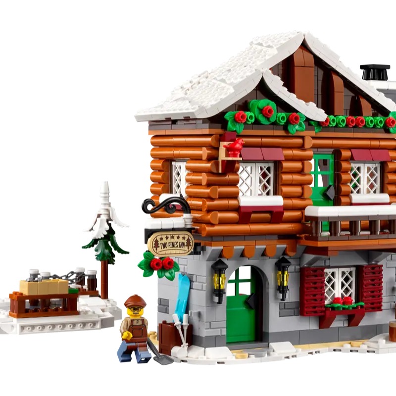 【羽宙丸文具】現貨LEGO 樂高 10325 ICONS 高山小屋 Alpine Lodge-細節圖5