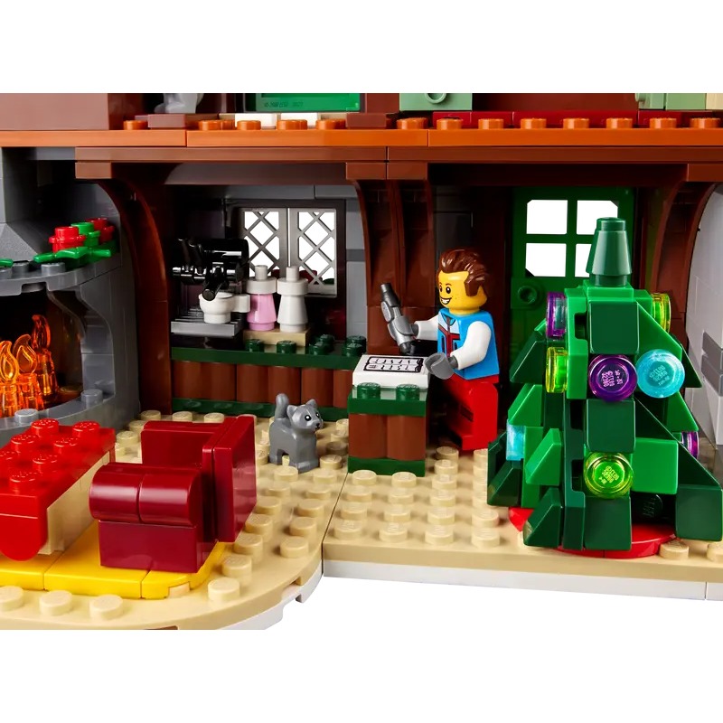 【羽宙丸文具】現貨LEGO 樂高 10325 ICONS 高山小屋 Alpine Lodge-細節圖7