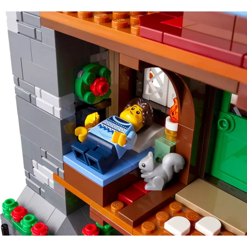 【羽宙丸文具】現貨LEGO 樂高 10325 ICONS 高山小屋 Alpine Lodge-細節圖8