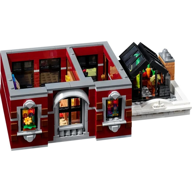 【羽宙丸文具】LEGO樂高 ICONS 街景 10312 爵士樂俱樂部 比薩店 Jazz Club-細節圖6