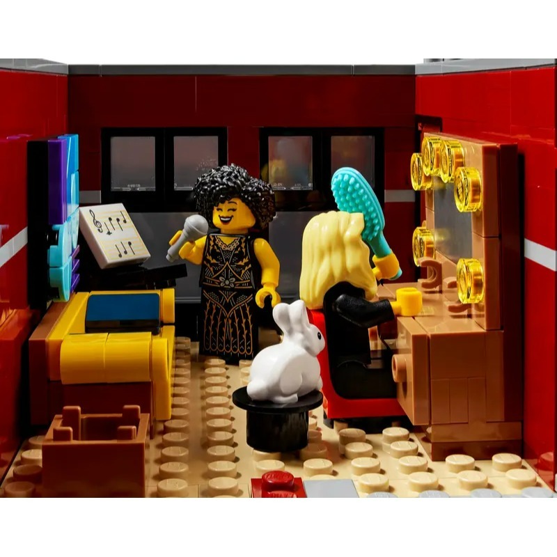 【羽宙丸文具】LEGO樂高 ICONS 街景 10312 爵士樂俱樂部 比薩店 Jazz Club-細節圖8