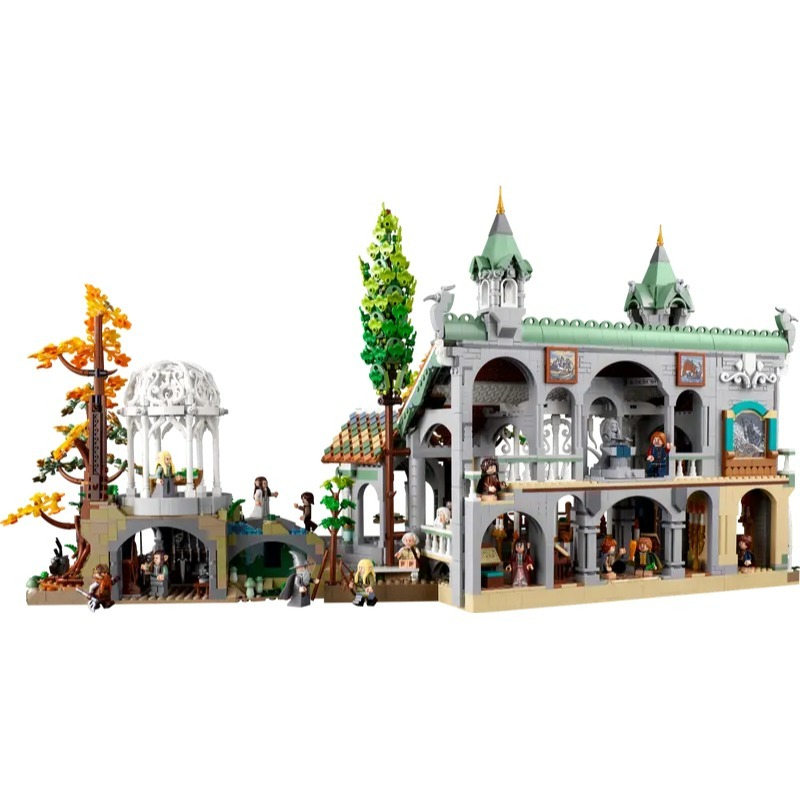 【羽宙丸文具】現貨LEGO 樂高 魔戒系列 10316 Rivendell 瑞文戴爾-細節圖4