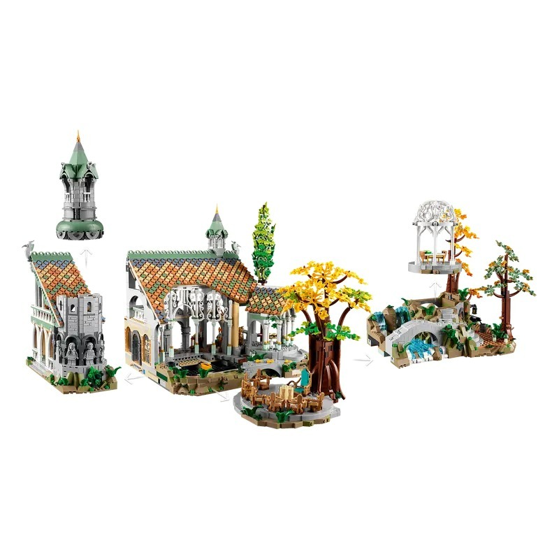 【羽宙丸文具】現貨LEGO 樂高 魔戒系列 10316 Rivendell 瑞文戴爾-細節圖11