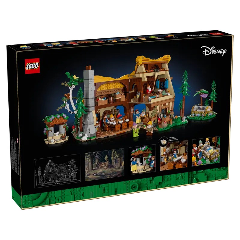 【羽宙丸文具】現貨LEGO 樂高 43242 迪士尼系列 白雪公主小屋 七矮人 小矮人 Disney-細節圖2