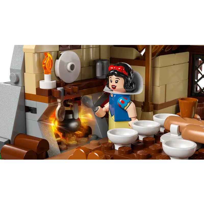 【羽宙丸文具】現貨LEGO 樂高 43242 迪士尼系列 白雪公主小屋 七矮人 小矮人 Disney-細節圖6