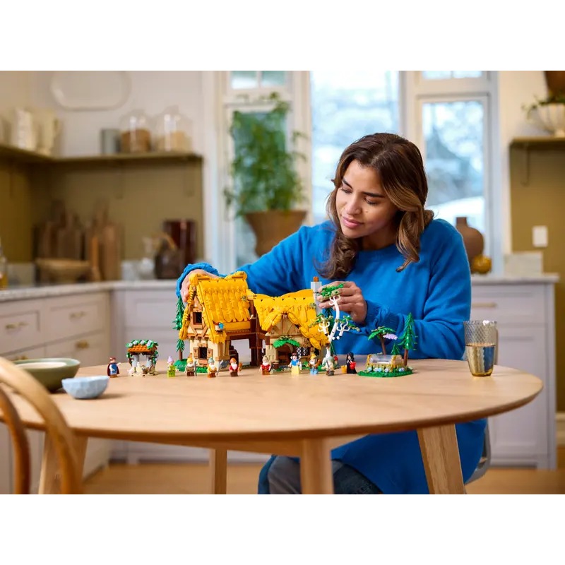 【羽宙丸文具】現貨LEGO 樂高 43242 迪士尼系列 白雪公主小屋 七矮人 小矮人 Disney-細節圖10